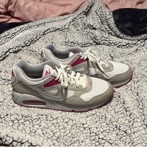 Nike Women's White and Pink Sneakers